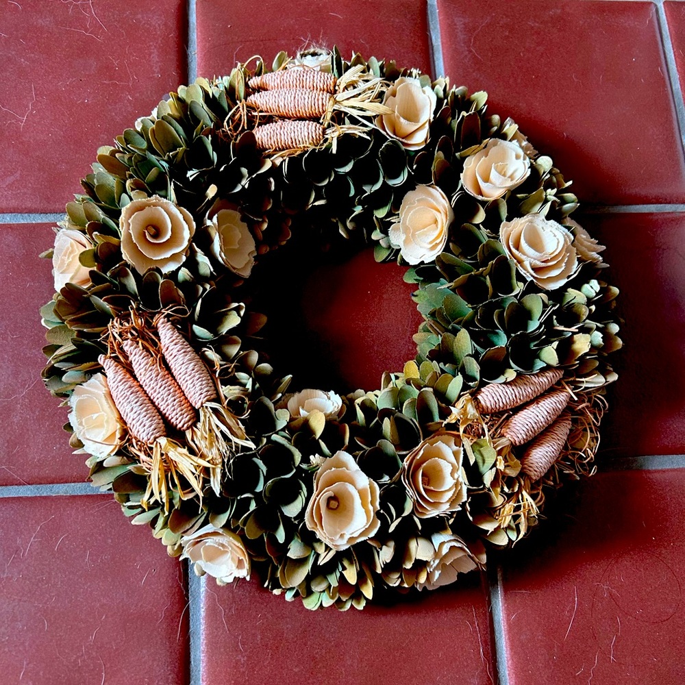 Paper Easter Wreath